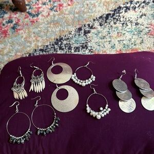 🍄🍓🌟🌸Boho fishhook earrings